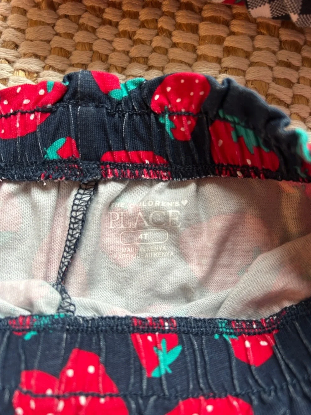 The Children’s Place strawberry shorts bundle of 3